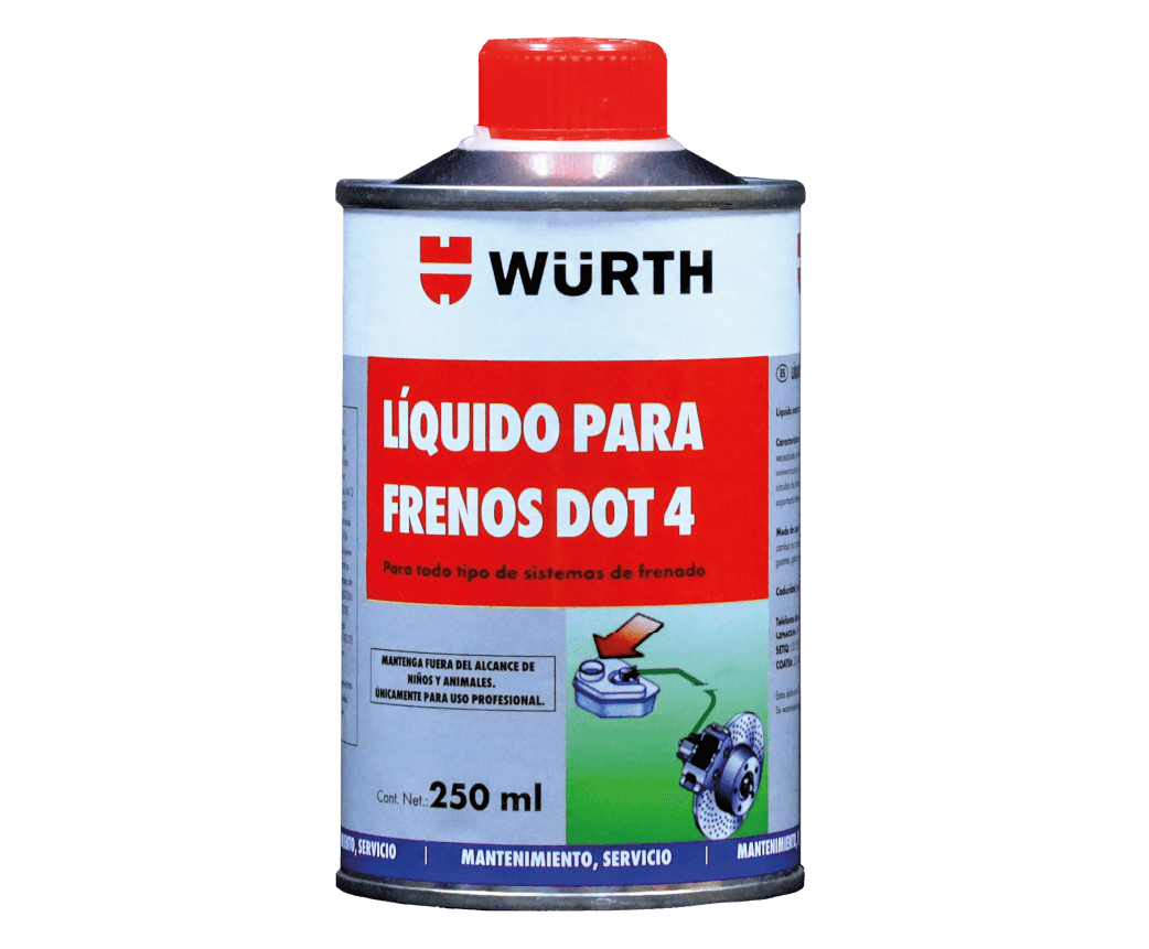 DOT 4 LIQUIDO PARA FRENOS  250ML