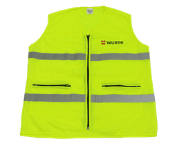 CHALECO DE SEGURIDAD AMARILLO C/CINTAS REFLECTIVAS